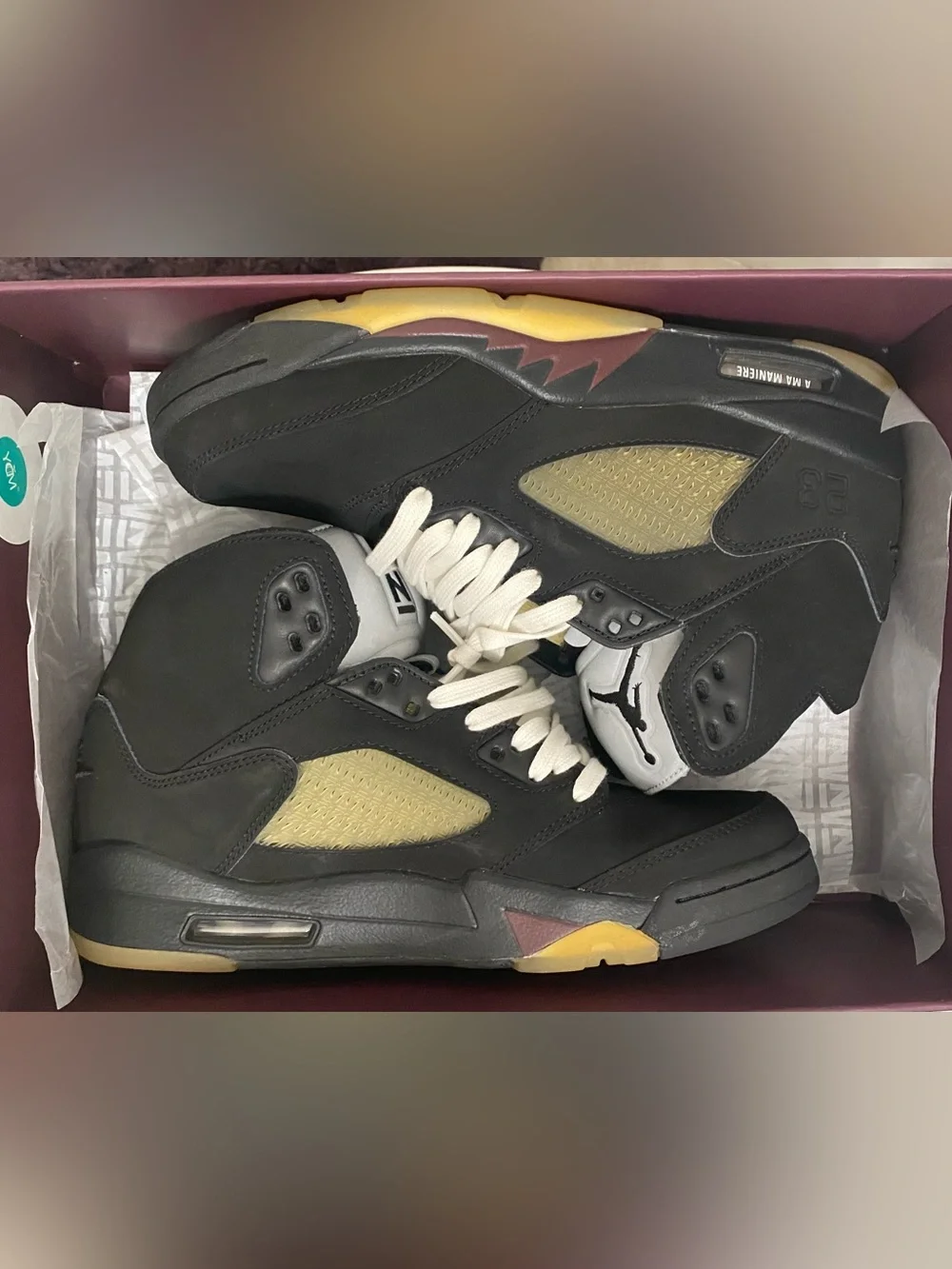 Jordan A Ma ManiereMen’s Retro Basketball Sneakers